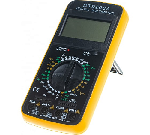 Мультиметр цифровой Ресанта DT 9208A Мультиметр цифровой Ресанта DT 9208A