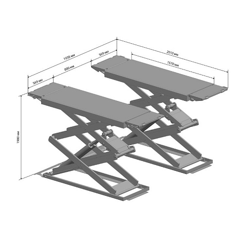 Подъемник ножничный с короткой платформой ПГН-3000/Н-01 SIVIK Подъемник ножничный с короткой платформой ПГН-3000/Н-01 SIVIK