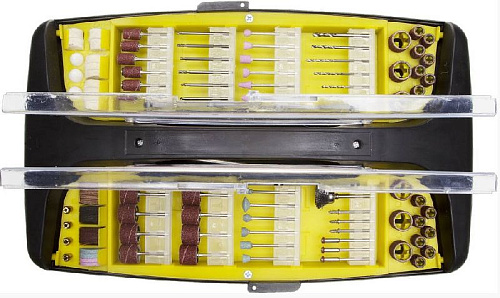 Набор мини-насадок для граверов 191 предм. в кейсе STAYER Набор мини-насадок для граверов 191 предм. в кейсе STAYER