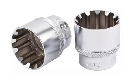 Головка торцевая 1/2" 15 мм spline Licota Головка торцевая 1/2" 15 мм spline Licota