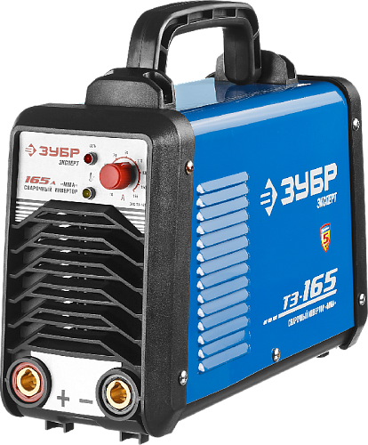 Инвертор сварочный 165 А, MMA, TIG LIFT, IGBT, форсаж дуги, горячий старт ЗУБР Профессионал Инвертор сварочный 165 А, MMA, TIG LIFT, IGBT, форсаж дуги, горячий старт ЗУБР Профессионал