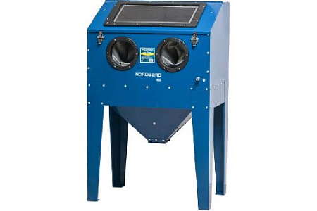 Камера пескоструйная с фронтальной загрузкой 420 л NORDBERG NS4 Камера пескоструйная с фронтальной загрузкой 420 л NORDBERG NS4