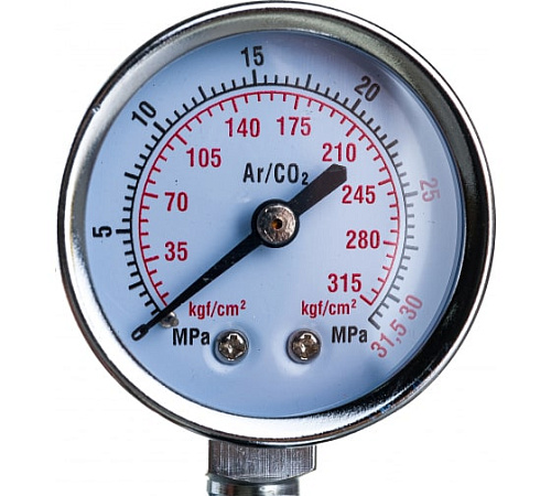 Регулятор VARTEG УРГ-40 (аргоновый/углекислотный) Регулятор VARTEG УРГ-40 (аргоновый/углекислотный)