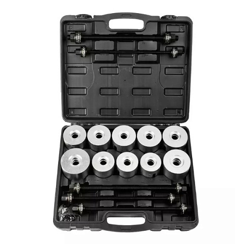 Набор оправок для выпрессовки и запрессовки универсальный 27 предм SpecX Набор оправок для выпрессовки и запрессовки универсальный 27 предм SpecX