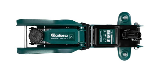 Домкрат подкатной 2 т 85-330 мм низкий подхват, в пластиковом кейсе Сибртех Домкрат подкатной 2 т 85-330 мм низкий подхват, в пластиковом кейсе Сибртех