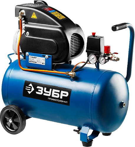 Компрессор масляный прямой привод 50 л, 1,5 кВт, 240 л/мин, 8 бар, 220 В ЗУБР Профессионал Компрессор масляный прямой привод 50 л, 1,5 кВт, 240 л/мин, 8 бар, 220 В ЗУБР Профессионал