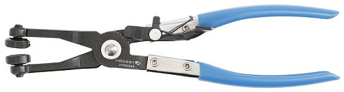 Клещи для хомутов шлангов прямые 230 мм HOEGERT Клещи для хомутов шлангов прямые 230 мм HOEGERT