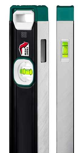 Уровень 800 мм, точность 0.3 мм/м, с инновационным зеркальным глазком KRAFTOOL A-RATE CONTROL Уровень 800 мм, точность 0.3 мм/м, с инновационным зеркальным глазком KRAFTOOL A-RATE CONTROL