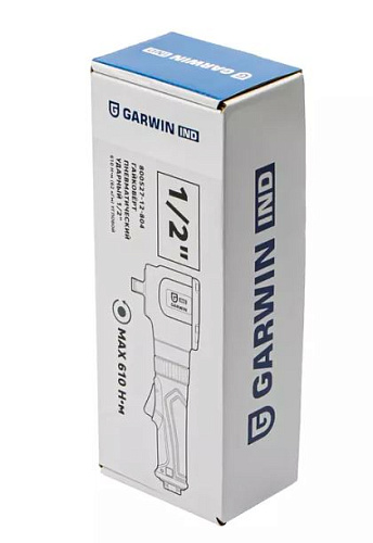 Гайковерт пневматический 1/2" 610 Нм (62 Кгм) угловой GARWIN Гайковерт пневматический 1/2" 610 Нм (62 Кгм) угловой GARWIN