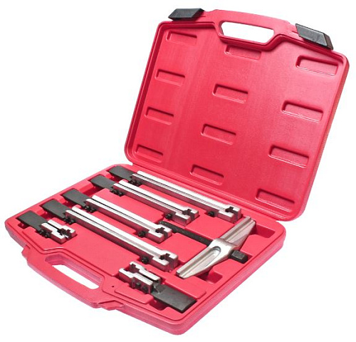 Набор съемников универсальных двухзахватных (в кейсе) 7 предметов JTC Набор съемников универсальных двухзахватных (в кейсе) 7 предметов JTC