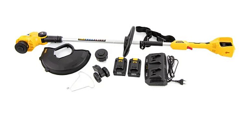 Триммер аккумуляторный 300 мм, 36 В (2*18 В) Denzel RТ300-36 Триммер аккумуляторный 300 мм, 36 В (2*18 В) Denzel RТ300-36