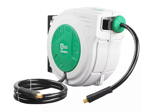 Катушка пневмошланга 10/15 мм, 10 м, 1/4" GARWIN Катушка пневмошланга 10/15 мм, 10 м, 1/4" GARWIN