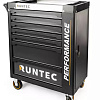 Тележка инструментальная 7 полок, 273 предм, стальная столешница, дверца RUNTEC Performance Тележка инструментальная 7 полок, 273 предм, стальная столешница, дверца RUNTEC Performance
