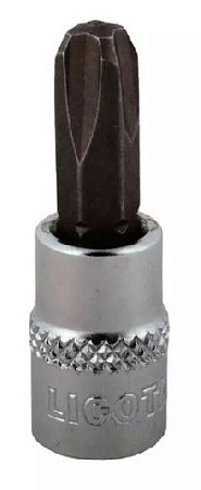Головка торцевая со вставкой 1/4" PH №0, 37 мм Licota Головка торцевая со вставкой 1/4" PH №0, 37 мм Licota