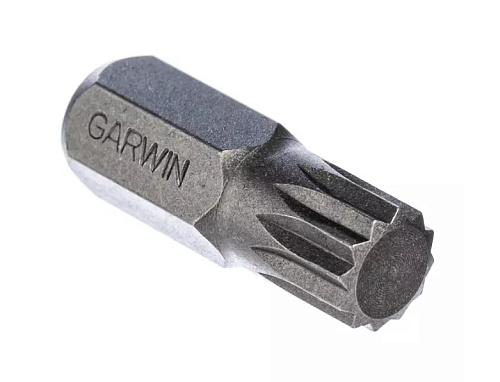Бита Spline М10 L=30 мм (10 мм HEX) GARWIN Бита Spline М10 L=30 мм (10 мм HEX) GARWIN