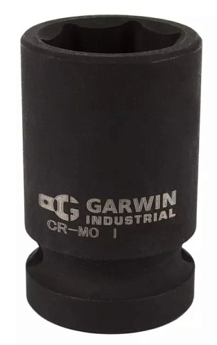 Головка торцевая ударная 1/2" 17 мм, 6 гр. GARWIN Головка торцевая ударная 1/2" 17 мм, 6 гр. GARWIN