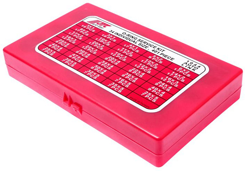 Набор колец уплотнительных 394 шт метрических в кейсе JTC-1044 Набор колец уплотнительных 394 шт метрических в кейсе JTC-1044