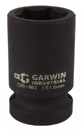 Головка торцевая ударная 1/2" 24 мм, 6 гр. GARWIN Головка торцевая ударная 1/2" 24 мм, 6 гр. GARWIN
