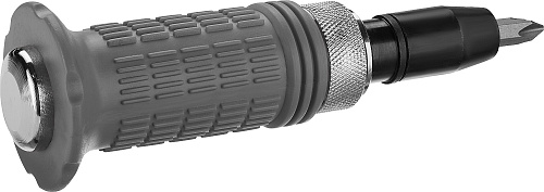 Отвертка ударная с набором бит 8 шт обрезиненная рукоятка STAYER Отвертка ударная с набором бит 8 шт обрезиненная рукоятка STAYER