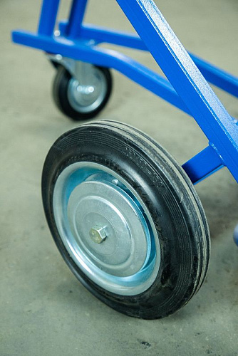 Тележка для газовых баллонов пропан + кислород ТГК-П, 2 баллона (250 резина + 160 поворотное) TOR Тележка для газовых баллонов пропан + кислород ТГК-П, 2 баллона (250 резина + 160 поворотное) TOR