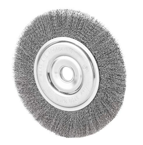 Щетка дисковая 200 мм/22 мм для УШМ витая проволока Сибртех Щетка дисковая 200 мм/22 мм для УШМ витая проволока Сибртех