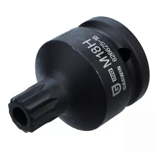 Головка торцевая ударная SPLINE 3/4", M18H, L=60 мм Garwin Головка торцевая ударная SPLINE 3/4", M18H, L=60 мм Garwin