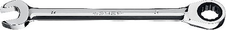 Ключ комбинированный трещоточный 17 мм 72 зуба ЗУБР Ключ комбинированный трещоточный 17 мм 72 зуба ЗУБР