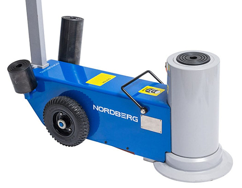 Домкрат пневмогидравлический 60 т, 410-1020 мм, подкатной NORDBERG N601 Домкрат пневмогидравлический 60 т, 410-1020 мм, подкатной NORDBERG N601