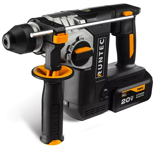 Перфоратор аккумуляторный 2,3 Дж, 20 В, sds-plus, 750 Вт, бесщеточный двиг RUNTEC Перфоратор аккумуляторный 2,3 Дж, 20 В, sds-plus, 750 Вт, бесщеточный двиг RUNTEC