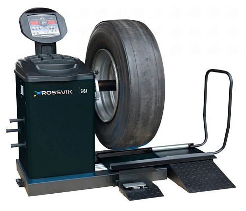 Станок балансировочный эл. линейка, LASER, LED, серый ROSSVIK PRO VT-99 Станок балансировочный эл. линейка, LASER, LED, серый ROSSVIK PRO VT-99