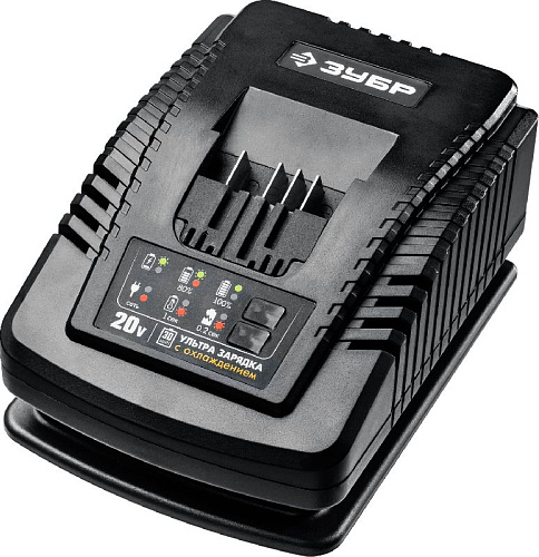 Зарядное устройство для Li-Ion АКБ, 20 В, 6 А, тип Т7, ЗУБР Профессионал Зарядное устройство для Li-Ion АКБ, 20 В, 6 А, тип Т7, ЗУБР Профессионал