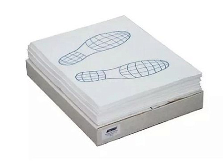 Коврики бумажные двухслойные "Следы ног" 500 шт. Альбомный вариант (405 х 525 мм) GARWIN Коврики бумажные двухслойные "Следы ног" 500 шт. Альбомный вариант (405 х 525 мм) GARWIN