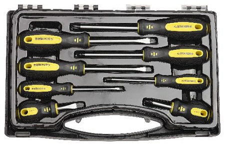 Набор отверток 8 шт в пластиковом кейсе STAYER Hercules Набор отверток 8 шт в пластиковом кейсе STAYER Hercules
