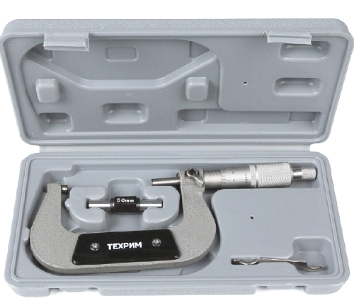 Микрометр гладкий МК 75-100 мм (0,01 мм) кл.1 ГОСТ 6507-90 ТЕХРИМ Микрометр гладкий МК 75-100 мм (0,01 мм) кл.1 ГОСТ 6507-90 ТЕХРИМ