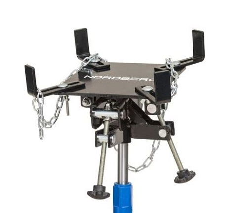 Стойка трансмиссионная 0,5 т, 850-1800 мм, телескопическая NORDBERG N3407 Стойка трансмиссионная 0,5 т, 850-1800 мм, телескопическая NORDBERG N3407