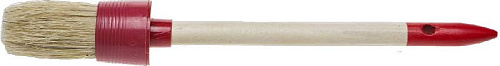Кисть круглая № 6 30 мм натур. щетина, пластик. корпус, дерев. ручка STAYER "MASTER" Кисть круглая № 6 30 мм натур. щетина, пластик. корпус, дерев. ручка STAYER "MASTER"