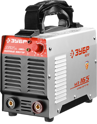Инвертор сварочный 165 А, MMA, IGBT, форсаж дуги, горячий старт ЗУБР Инвертор сварочный 165 А, MMA, IGBT, форсаж дуги, горячий старт ЗУБР