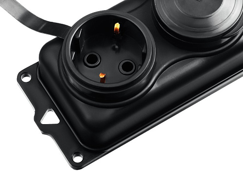 Удлинитель-шнур силовой КГ, 3 x 2.5 мм2, IP44, 5 м, 3 гн., 4000 Вт ЗУБР КГ-325-Ш3 Профессионал Удлинитель-шнур силовой КГ, 3 x 2.5 мм2, IP44, 5 м, 3 гн., 4000 Вт ЗУБР КГ-325-Ш3 Профессионал