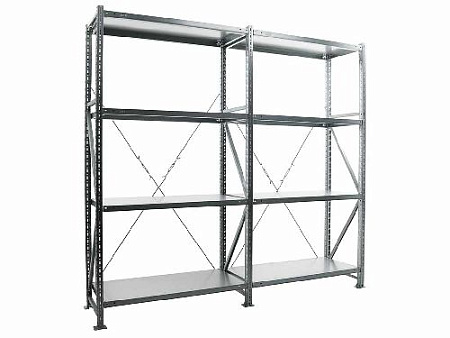 Стеллаж металлический MS U 200/200(100+100)x50/8 (4+4) (Нагрузка на полку 300) Стеллаж металлический MS U 200/200(100+100)x50/8 (4+4) (Нагрузка на полку 300)