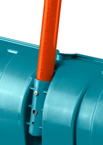 Лопата снеговая пластик 500 мм алюм. планка, особо прочный черенок, V-ручка GRINDA FIBER-500 Лопата снеговая пластик 500 мм алюм. планка, особо прочный черенок, V-ручка GRINDA FIBER-500