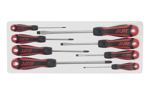 Набор отверток 8 шт в ложементе ПВХ JTC Набор отверток 8 шт в ложементе ПВХ JTC