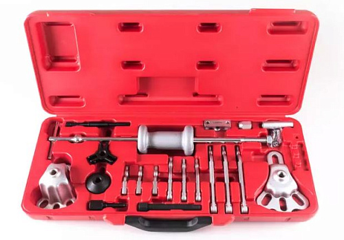 Набор универсальных съемников с обратным молотком 26 предм. Licota Набор универсальных съемников с обратным молотком 26 предм. Licota