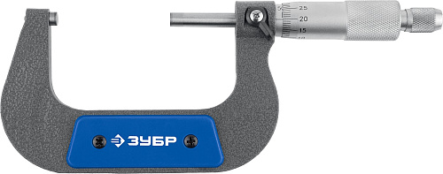 Микрометр гладкий МК 50-75 мм (0,01 мм) ЗУБР Микрометр гладкий МК 50-75 мм (0,01 мм) ЗУБР