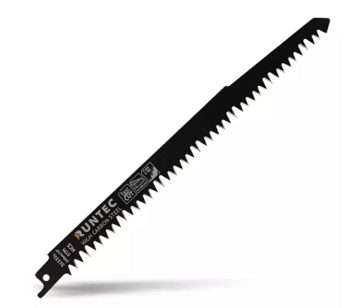 Полотно для сабельной пилы по дереву 240*5 мм, S 1531 L, HCS (5 шт) RUNTEC Полотно для сабельной пилы по дереву 240*5 мм, S 1531 L, HCS (5 шт) RUNTEC