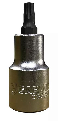 Головка торцевая со вставкой Torx 1/4" T27, 37 мм GARWIN Головка торцевая со вставкой Torx 1/4" T27, 37 мм GARWIN