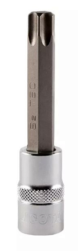 Головка торцевая со вставкой Torx 1/2" T45, 100 мм Licota Головка торцевая со вставкой Torx 1/2" T45, 100 мм Licota