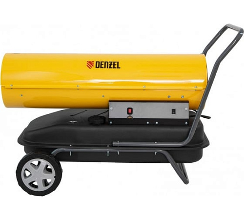 Пушка дизельная тепловая 50 кВт, 1100 м.куб/час, 38л, 4.2 л/ч, прямой нагрев Denzel DHG-50 Пушка дизельная тепловая 50 кВт, 1100 м.куб/час, 38л, 4.2 л/ч, прямой нагрев Denzel DHG-50