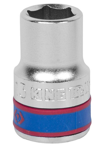 Головка торцевая 1/2" 13 мм, 6 гр., KING TONY 433513M Головка торцевая 1/2" 13 мм, 6 гр., KING TONY 433513M