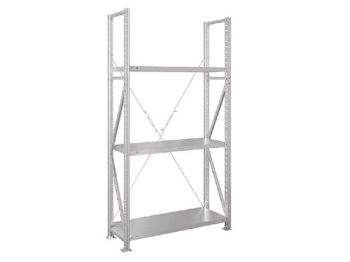 Стеллаж металлический MS U 2000x1000x400/3 Стеллаж металлический MS U 2000x1000x400/3