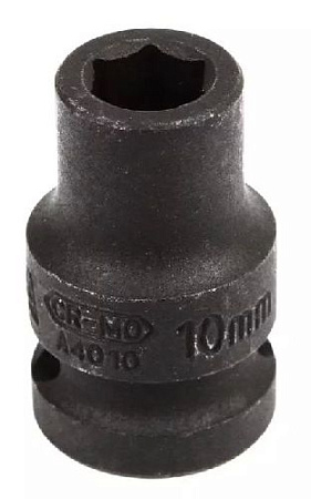 Головка торцевая ударная 1/2" 8 мм, 6 гр., CrMo Licota Головка торцевая ударная 1/2" 8 мм, 6 гр., CrMo Licota